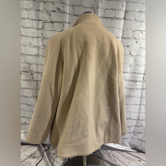 BETSEY JOHNSON women’s wool blend swing coat size small color camel - Picture 11 of 15